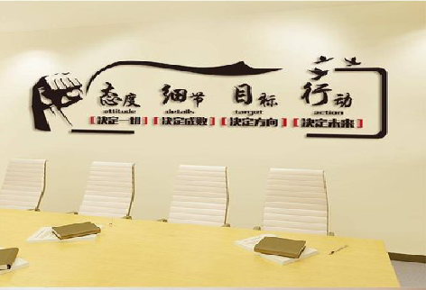  延长企业文化墙主要展示什么？