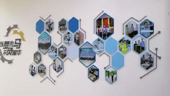  延长文化墙最常见的做法。