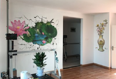  延长墙体彩绘相比墙纸的优势。