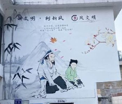  延长分享几个墙绘保养知识。