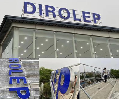  延长楼顶发光字安装的注意事项。